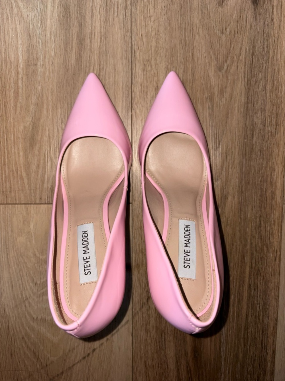 Steve Madden Pastel Pink Pointed Toe Heels